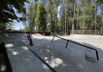 Скейт парк в Берёзовой роще