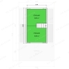 Планировка второго этажа - A-frame-баня-2 (6x6)